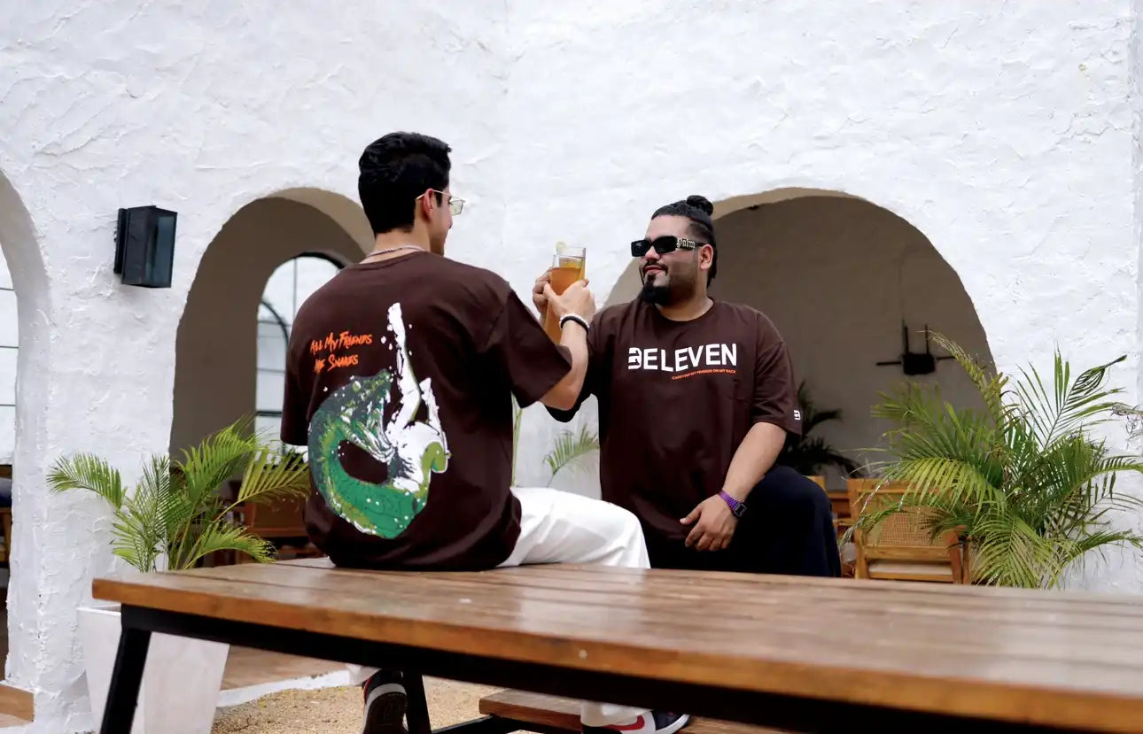 All My Friends Are Snakes Mocha Brown